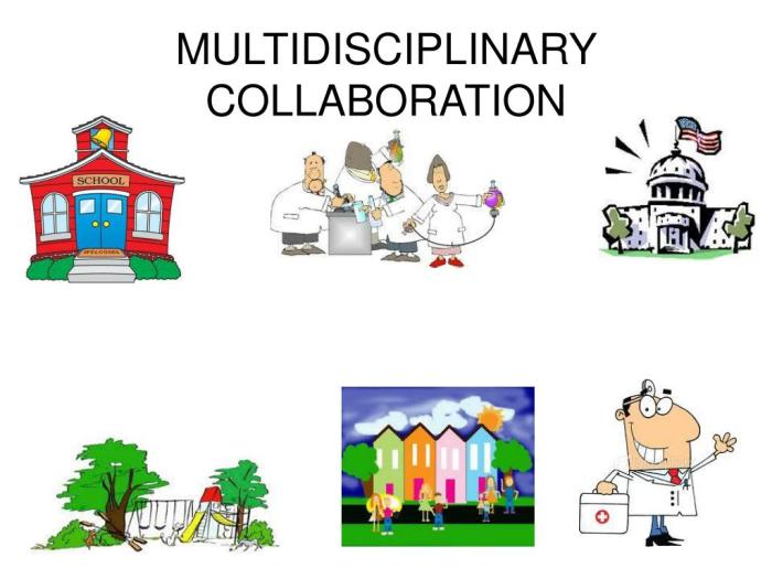 Multidisciplinary collaboration community partnerships healthy future building ppt powerpoint presentation